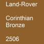 Preview: Land-Rover, Corinthian Bronze, 2506.